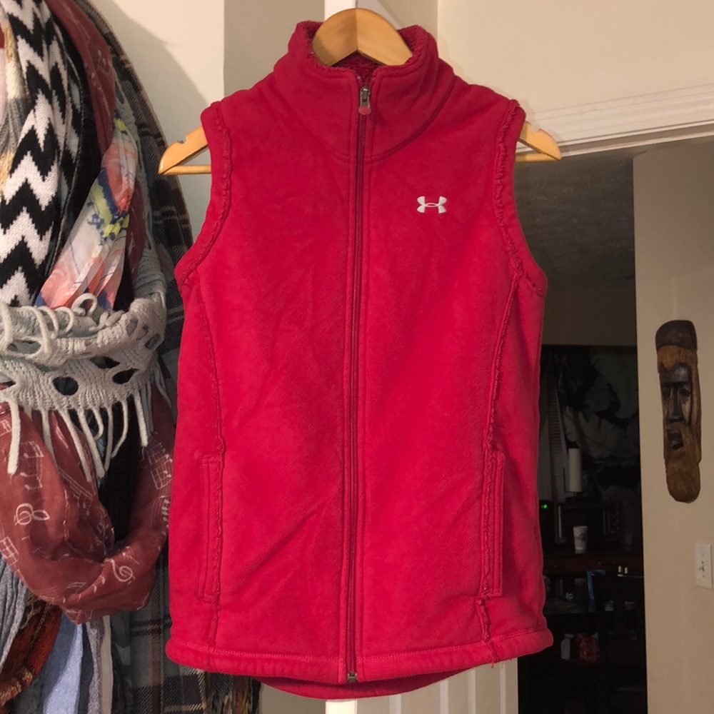 Under Armor red vest
